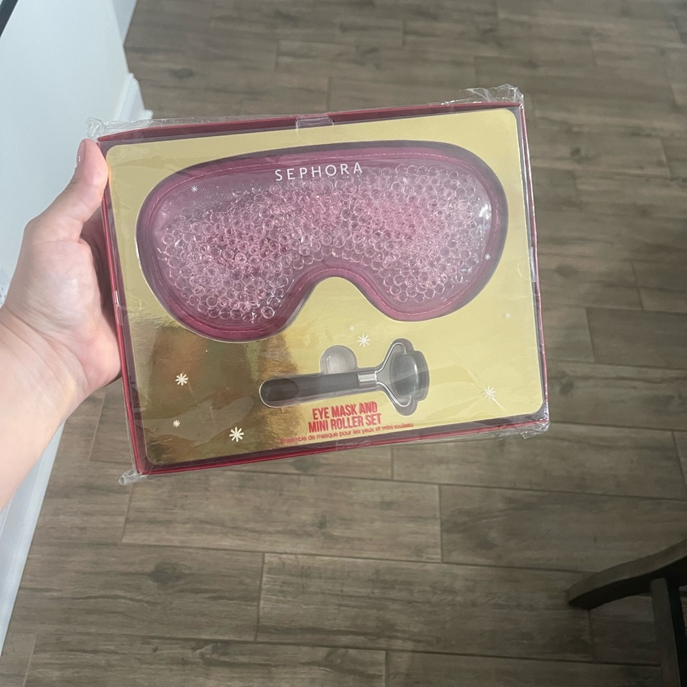 Sephora Cooling Eye Mask & Mini Facial Roller Set